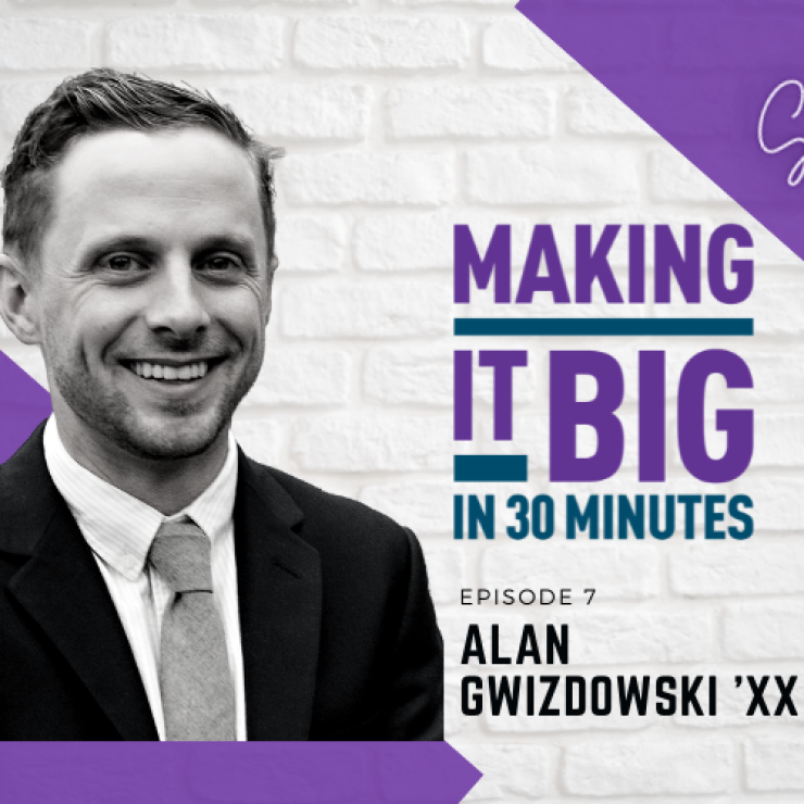 Thumbnail of Alan Gwizdowski for the Making it Big in 30 Minutes Podcast