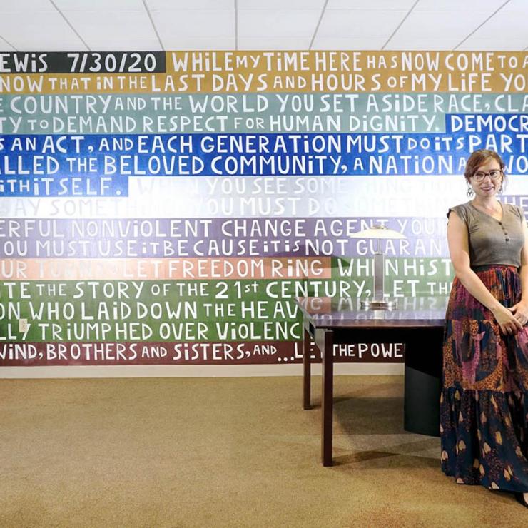 Emerson Mural, John Lewis