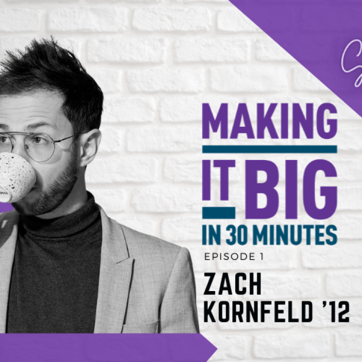 Thumbnail of Zach Kornfeld of the Try Guys for the Making it Big in 30 Minutes Podcast
