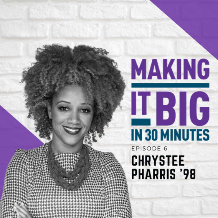 Thumbnail of Chrystee Pharris for the Making it Big in 30 Minutes Podcast