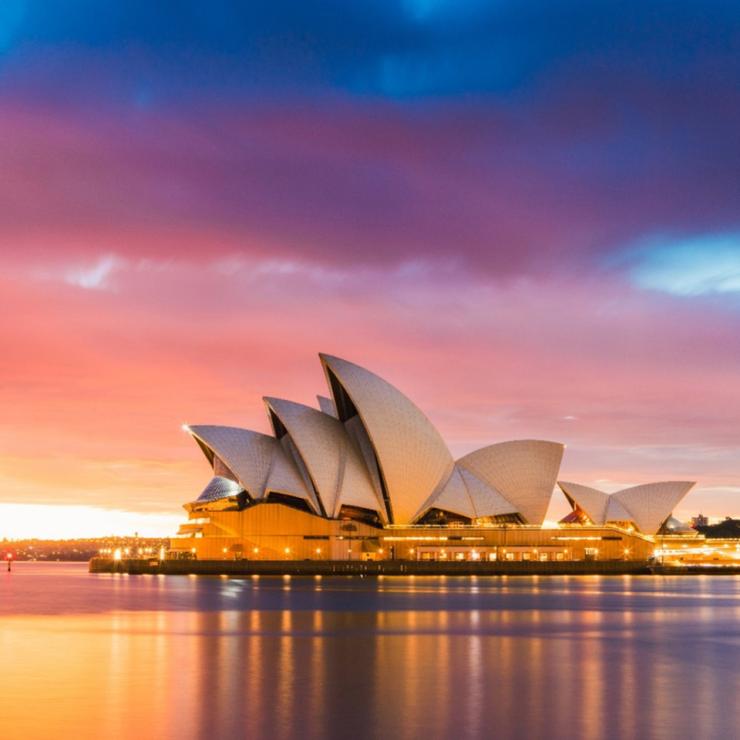 Image of the Opera House in Sydney, Australia (Photo credit: iStock.com/ai_yo)