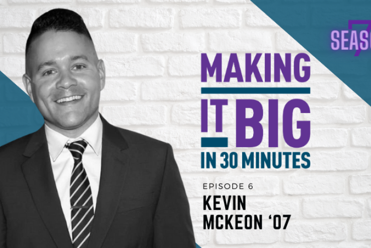 Thumbnail of Kevin McKeon for the Making it Big in 30 Minutes Podcast